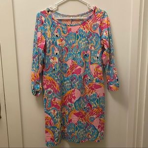 Lilly Pulitzer Flamingo Print T-shirt Dress 🦩🦩🦩